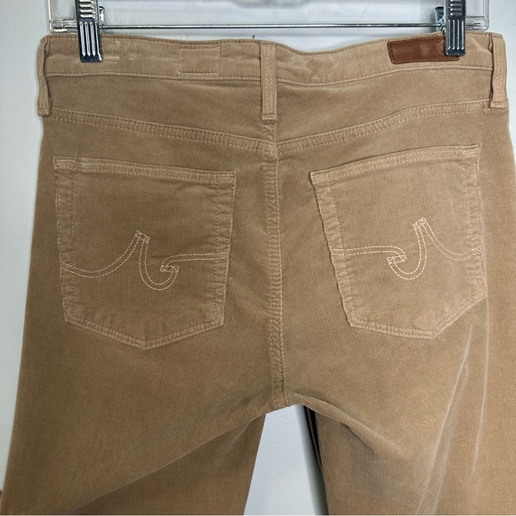AG Adriano Goldschmied Prima Cigarette Cut Jeans In Envy Stretch Corduroy 27R - Picture 7 of 12